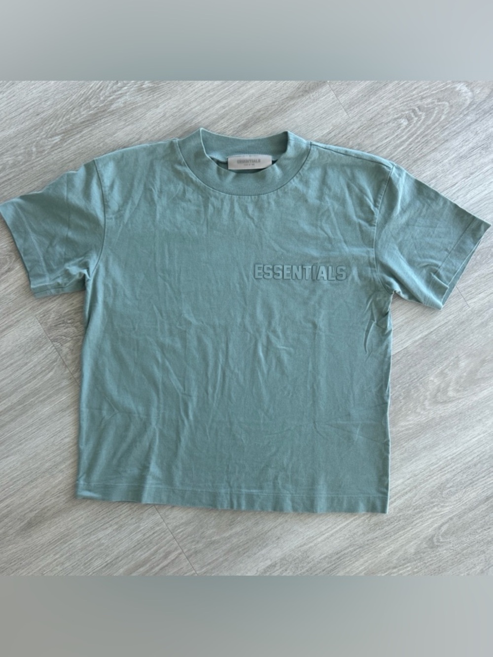 Fear of God Essentials Short Sleeve Tee – Sycamore – Youth Large